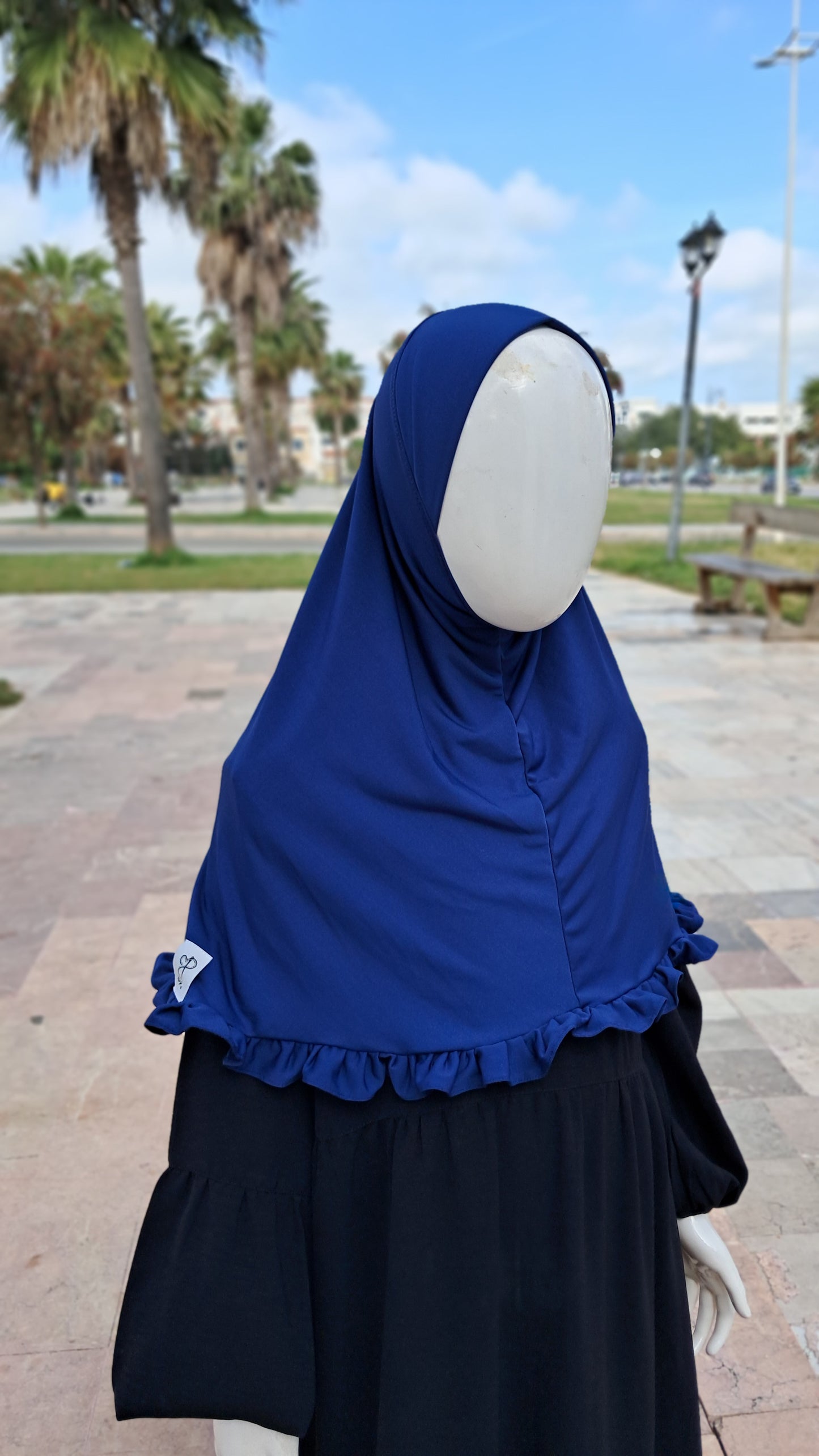 Hijab Modèle Paillettes