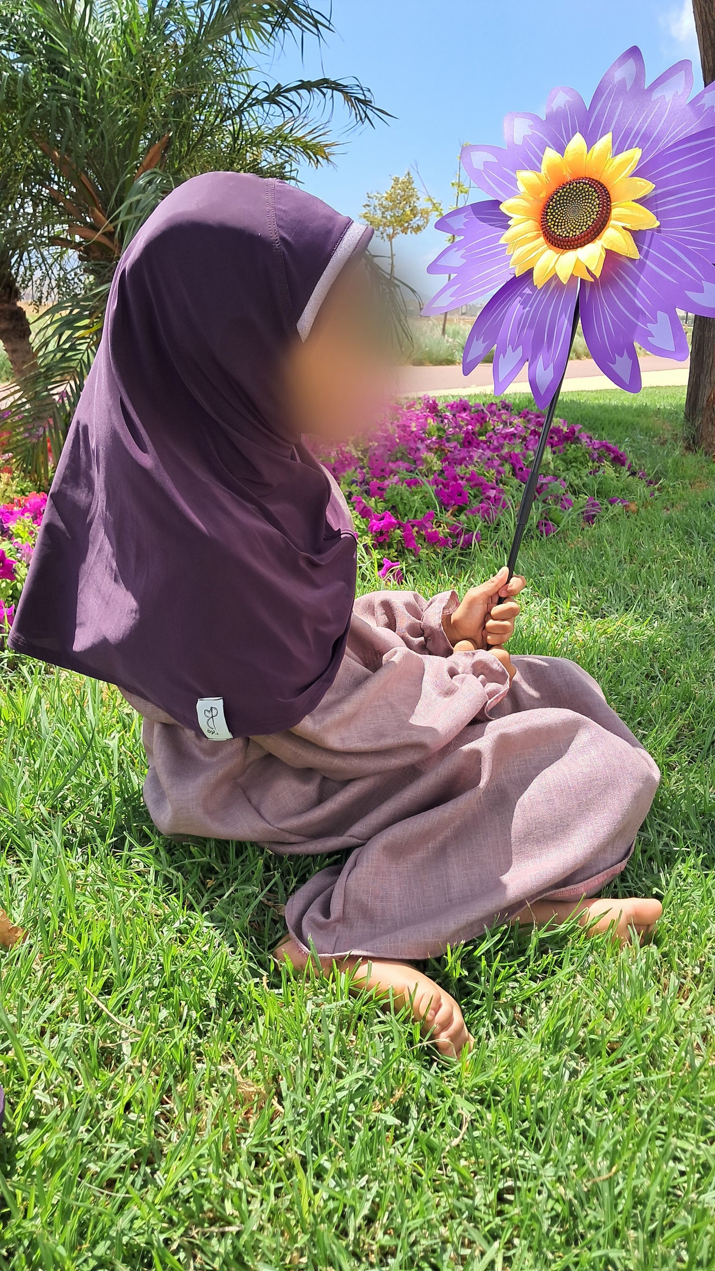 Hijab Modèle Paillettes