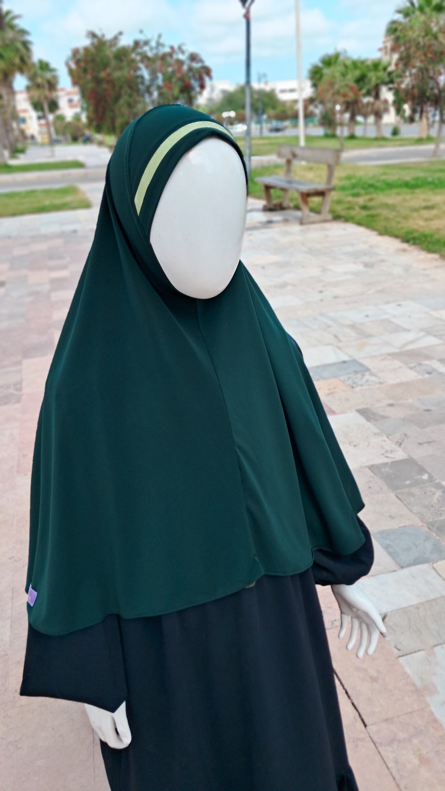 Hijab Modèle Paillettes