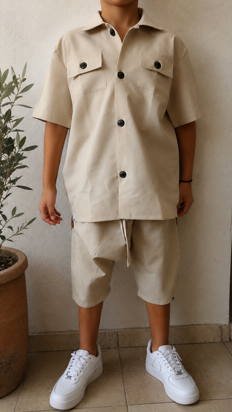 Ensemble chemise sarwal Ibn Adam