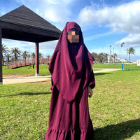 Abaya et Khimar  de la marque Nusseyba