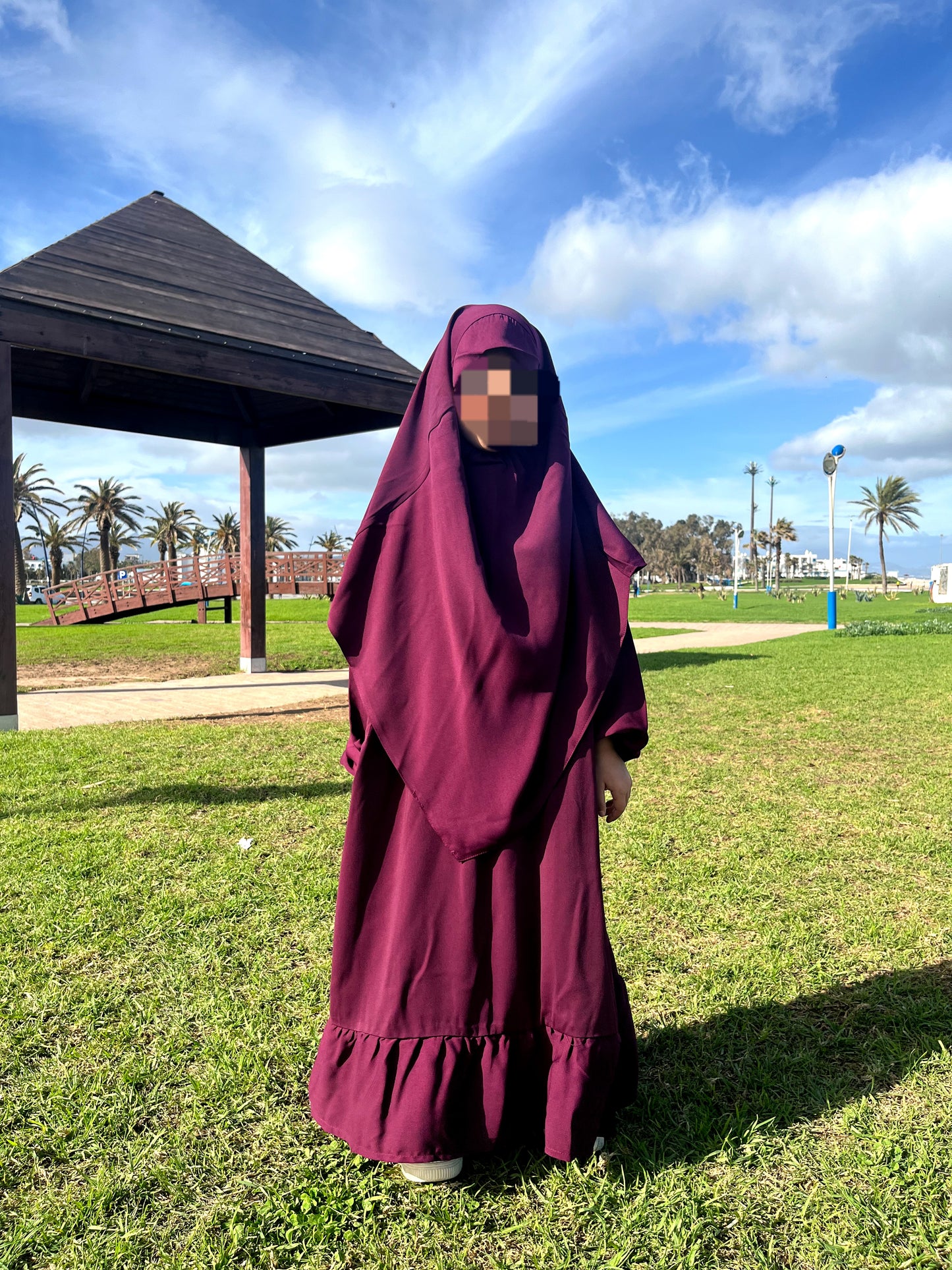 Abaya et Khimar  de la marque Nusseyba
