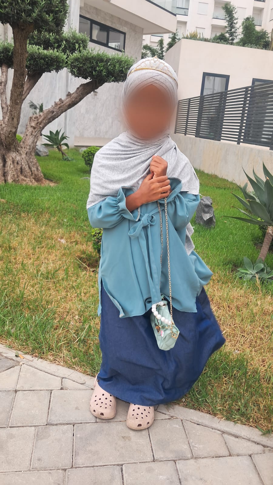Tunique bicolore de chez Ibra Couture