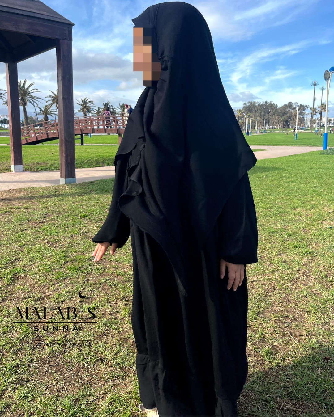 Abaya et Khimar  de la marque Nusseyba
