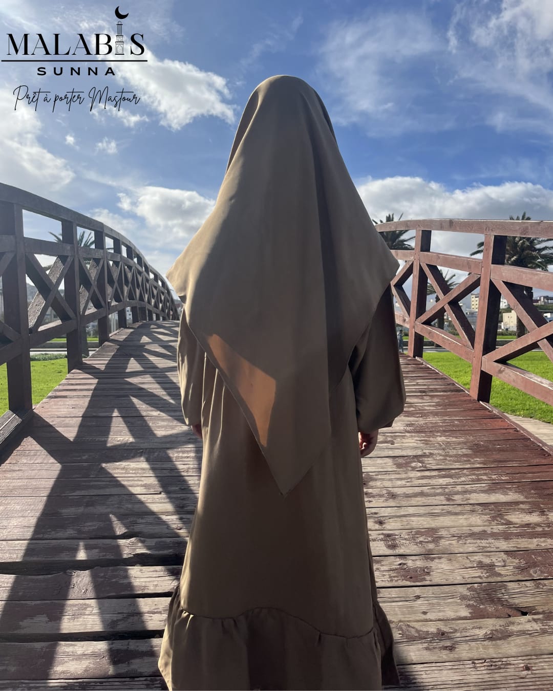 Abaya et Khimar  de la marque Nusseyba