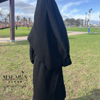 Abaya et Khimar  de la marque Nusseyba