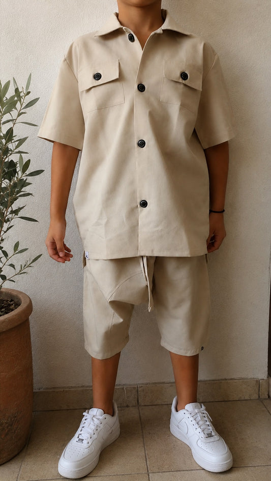 Ensemble chemise sarwal Ibn Adam