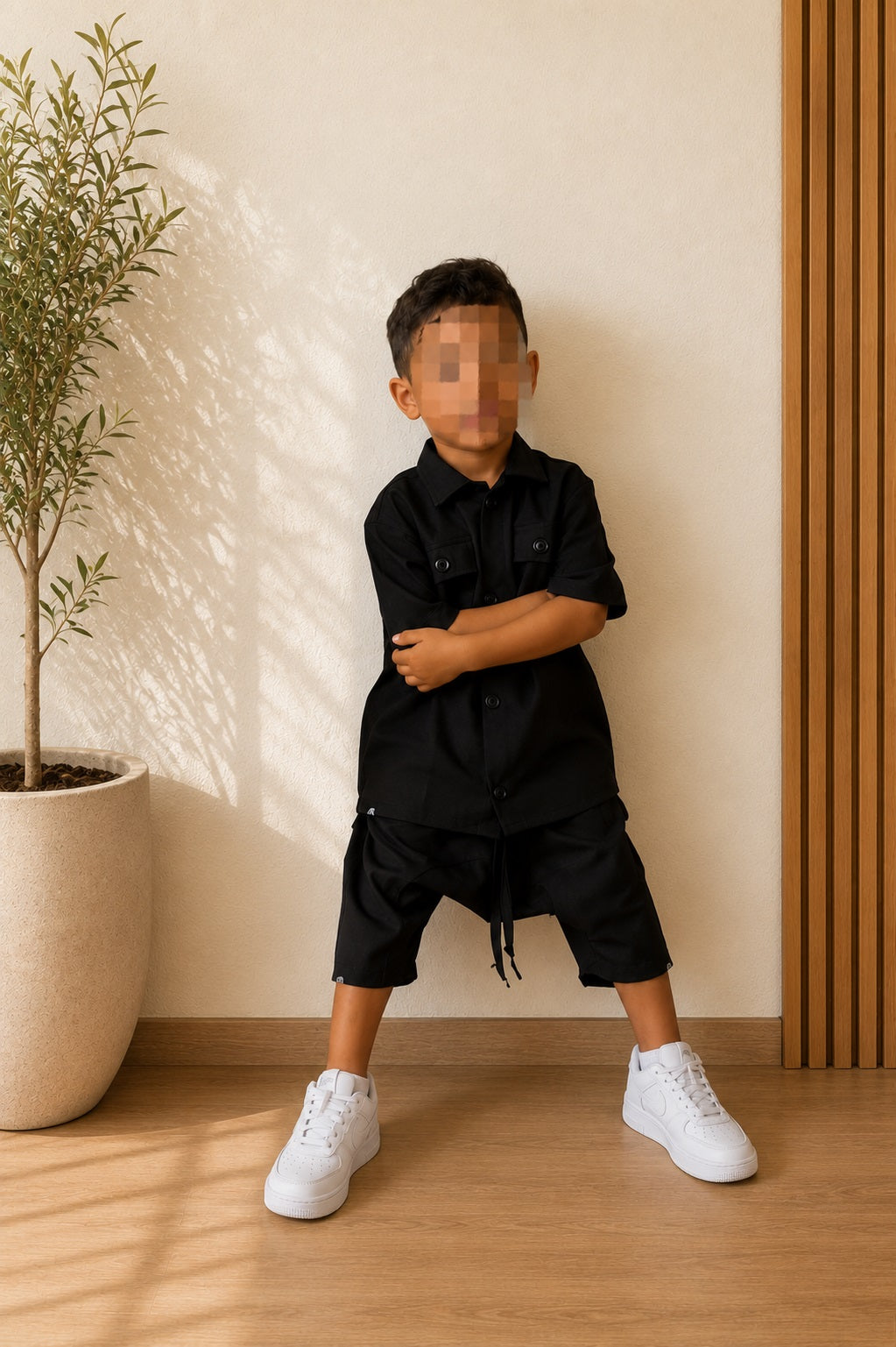 Ensemble chemise sarwal Ibn Adam
